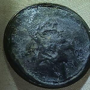 1990 D Vintage Coin with Patina Mint Error